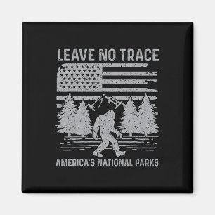 Íman Camisa Leave No Trace America Parques Nacionais Sa