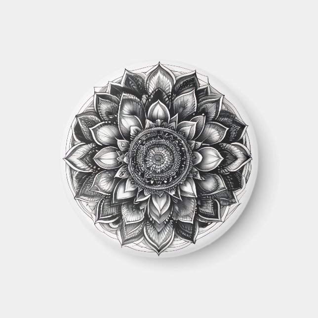 Íman camisa mandala (Frente)