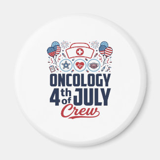 Íman Camisa Médica Patriótica de Oncologia 4 de Julho 