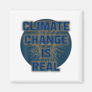 Íman Camisa Mudança Climática É Real Não Há Planeta B