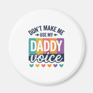 Íman Camisa Orgulho Vintage Daddy Voice Design_1