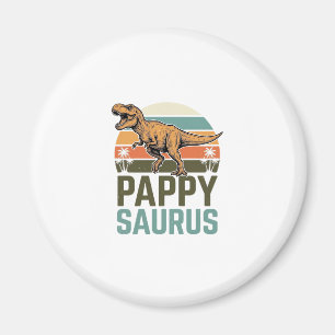 Íman Camisa Pappysaurus Dinossauro Engraçado Pôr do Sol