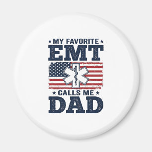 Íman Camisa Patriótica Vintage Me Chama De Pai EMT Favo