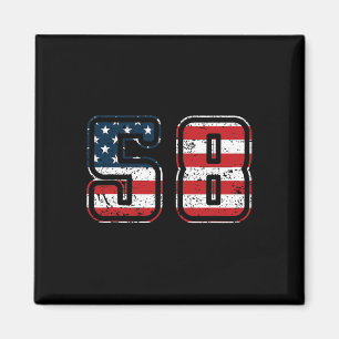 Íman Camisa Presidencial Trump 58, Trump Terceiro Presi