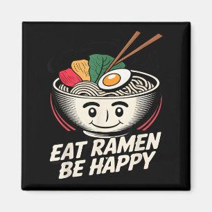 Íman Camisa Ramen Kawaii Estilo Divertido Gráfico Anime