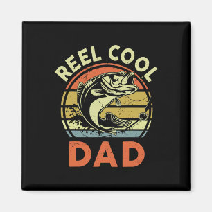 Íman Camisa Reel Cool Dad Presente do Dia do Pai Papa B