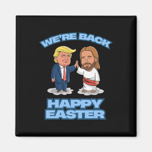 Íman Camisa Trump Páscoa Jesus Trump Estamos Ck Engraça