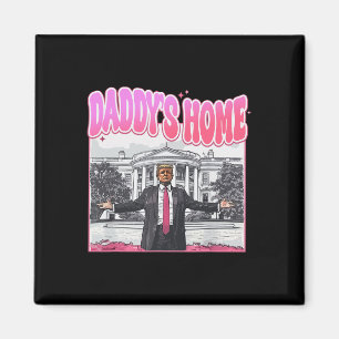 Íman Camisa Trump Presidente 2025 Engraçado Papai Está