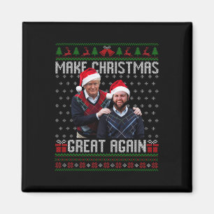 Íman Camisa Trump Vance Irmãos Tornam O Natal Ótimo Ag