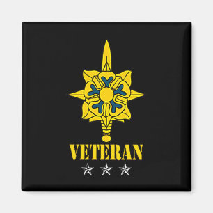 Íman Camisa Vintage do Corpo de Inteligência Militar pa