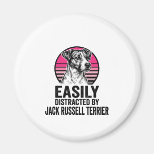 Íman Camisa Vintage Jack Russell Terrier Facilmente Dis