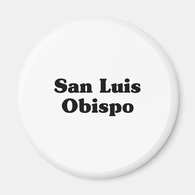 Íman Camisas clássicas de San Luis Obispo (Frente)