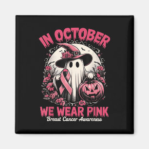 Íman Camisas De Cancer Da Mama No Dia Das Bruxas Em Out