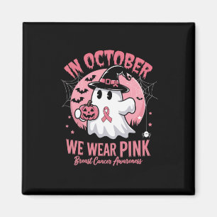 Íman Camisas de Cancer da Mama Veste do Dia das Bruxas