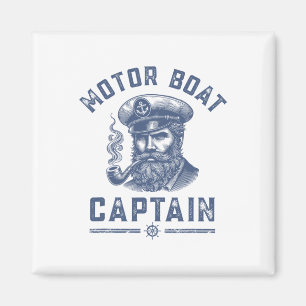 Íman Camisas de Cruzeiro para Homens Capitão de Barco a