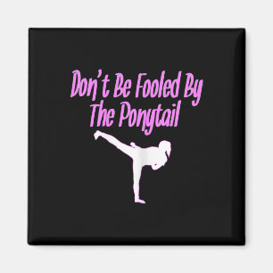 Íman Camisas de Karate para garotas não são enganadas p