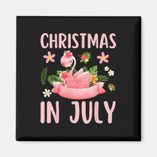 Íman Camisas De Natal Em Julho Para Mulheres Flamingo R