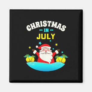 Íman Camisas de Natal em Julho para Mulheres Homens Cri