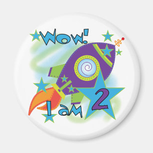 Íman Camisas de segundo aniversário e presentes para na