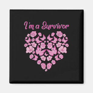 Íman Camisas De Sobrevivência Do Câncer Da Mama Para Mu