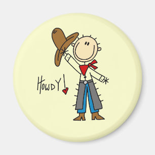 Íman Camisas e Presentes Cowboy Howdy