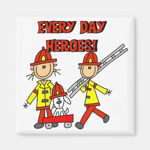 Íman Camisas e Presentes de Heróis Bombeiros