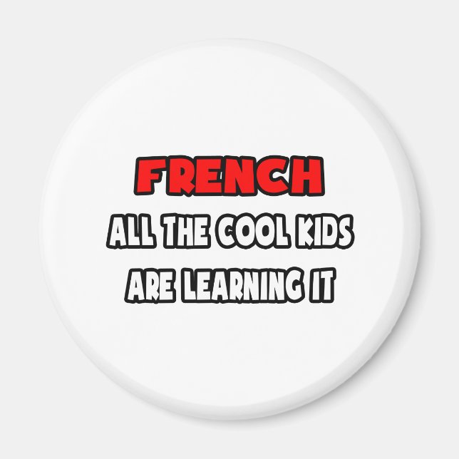 Íman Camisas e presentes de professores franceses engra (Frente)