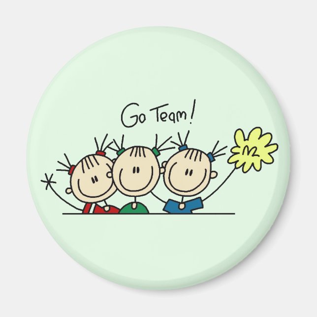 Íman Camisas e presentes na esquadra de animação (Frente)