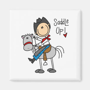 Íman Camisas e Presentes Saddle Up Cowboy