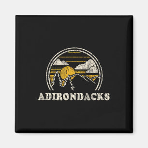 Íman Camiseta Adirondacks Nova York Ny Vintage Caminhad
