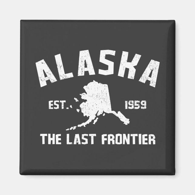 Íman Camiseta Alaska A Última Fronteira (Frente)