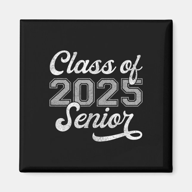 Íman Camiseta Anúncios de Formatura 2025 (Frente)