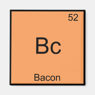 Íman Camiseta Bc - Elemento Divertido da Química do Bac