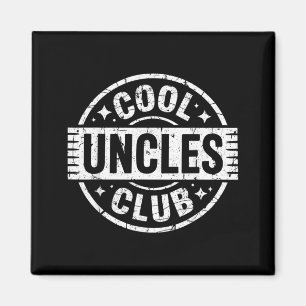 Íman Camiseta Clube de Tios Legais Funny Uncle Men Dia 