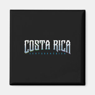 Íman Camiseta Costa Rica - Eco Viagem Praia Surf Design