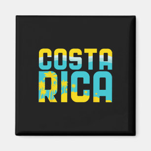 Íman Camiseta Costa Rica Presente de Viagem Souvenir de
