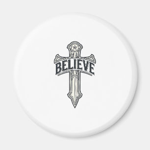 Íman Camiseta Cristã Âncora da Minha Alma Jesus Cristo