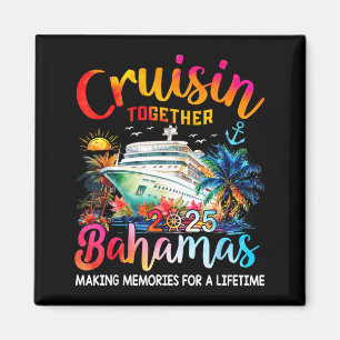 Íman Camiseta Cruisin Together Bahamas 2025 Cruzeiro Fa