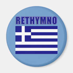 Íman Camiseta da piscina de RETHYMNO, presentes
