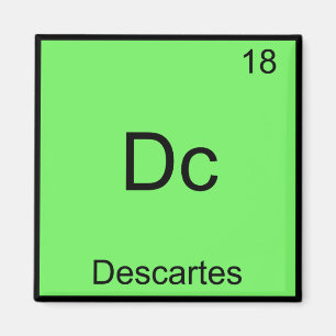 Íman Camiseta Dc - Símbolo de Química do Elemento Diver