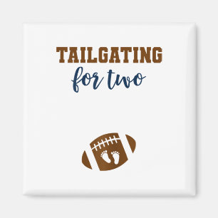 Íman Camiseta de Anúncio de Gravidez de Futebol Feminin