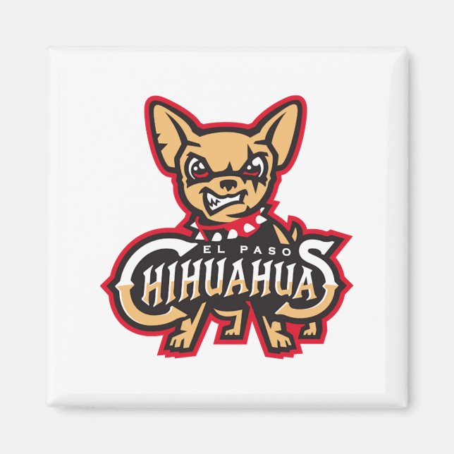 Íman Camiseta de beisebol El Pas0 Chihuahuas  (Frente)