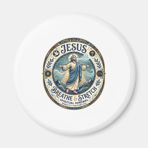 Íman Camiseta de Bem-Estar do Movimento Suave de Jesus