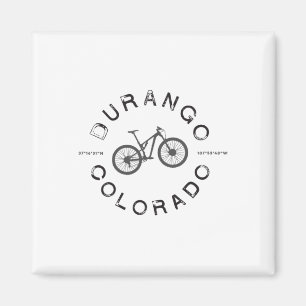 Íman Camiseta de Ciclismo de Montanha Durango Colorado