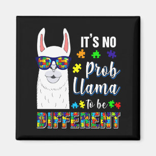 Íman Camiseta de conscientização sobre autismo de anima