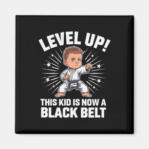Íman Camiseta de designação de cinto preto de uniforme