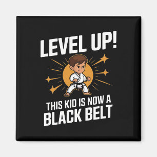 Íman Camiseta de designação de cinto preto de uniforme