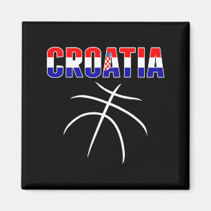 Íman Camiseta de Fã de Beisebol da Croácia - Esporte da