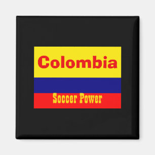 Íman Camiseta de futebol poderoso da Colômbia
