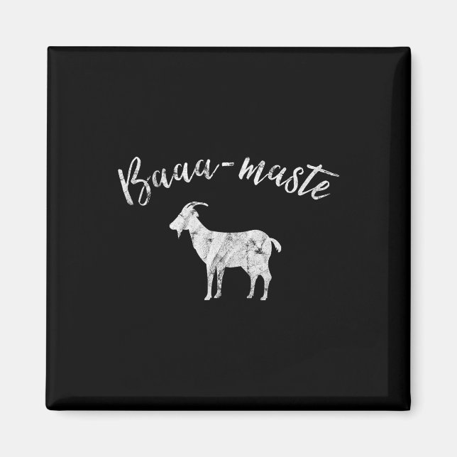 Íman Camiseta de Ioga de Cabra Aa-maste (Frente)